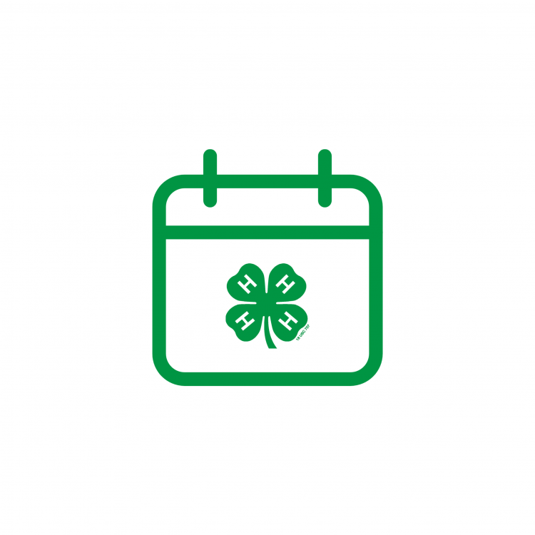  Icon for the 4-H events and calendar section